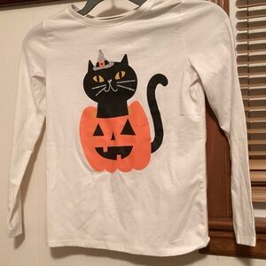 Cat & Jack White Halloween Cat Tee